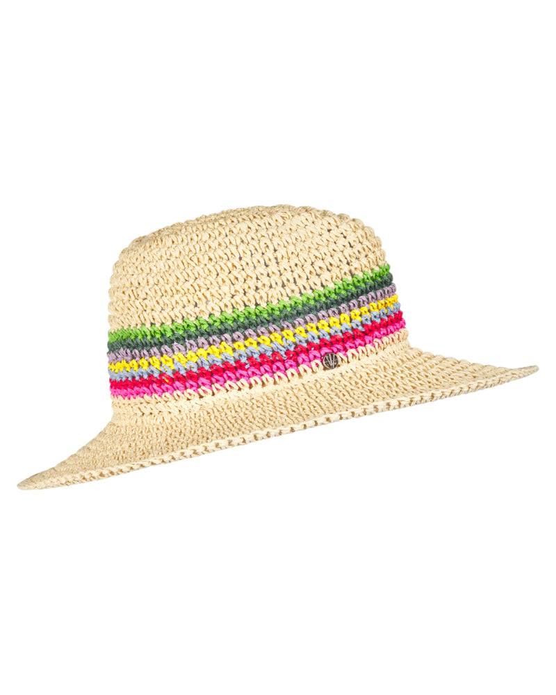 Loevenich Fedora Hut-Multi Natur Verkauf