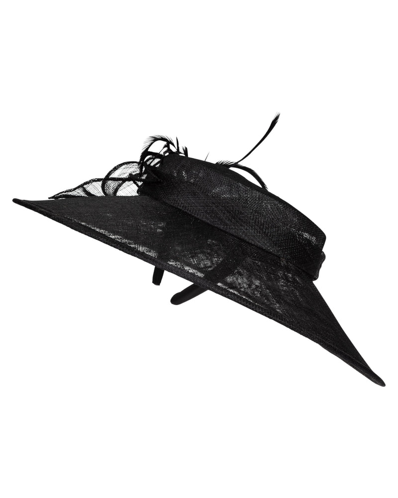 Loevenich Sinamaye Fascinator-Schwarz Meist gekauft