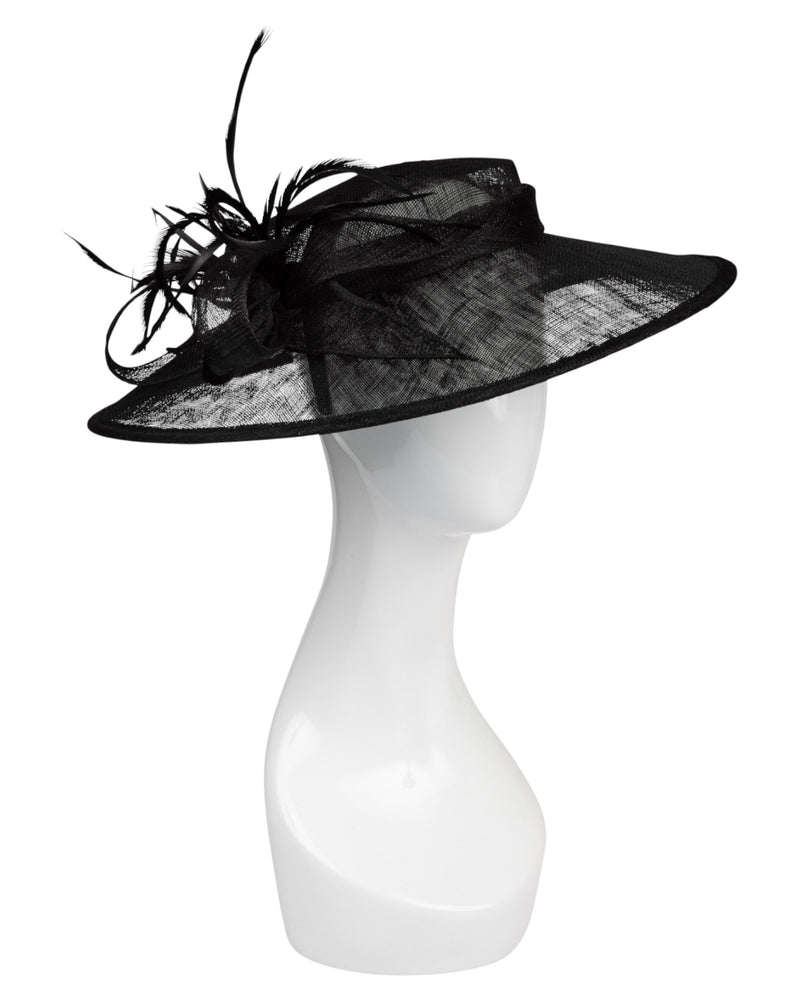 Loevenich Sinamaye Fascinator-Schwarz Meist gekauft