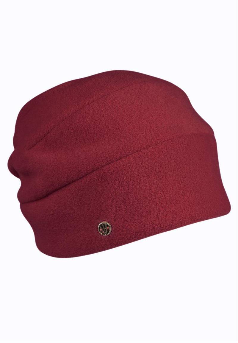 Loevenich Beanie aus PolarSoft® Fleece - Dunkelrot Verkauf