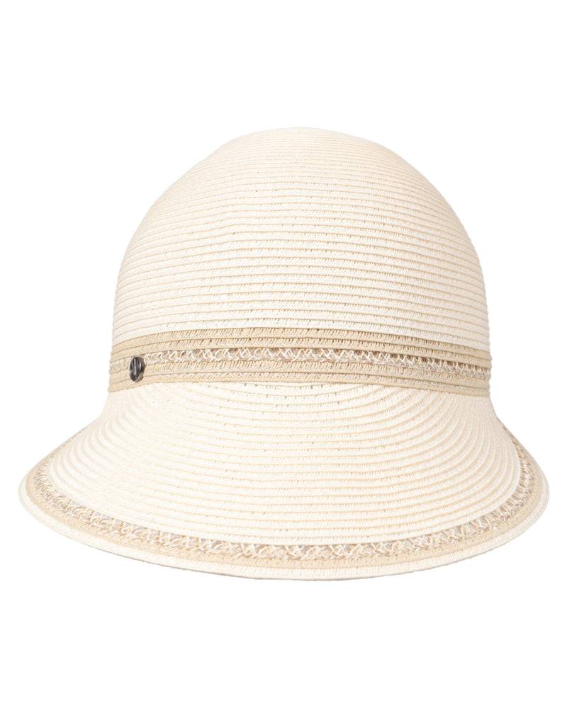 Loevenich Baseball Cap aus softer melange Papierborte-Creme-Natur Fabrikverkauf