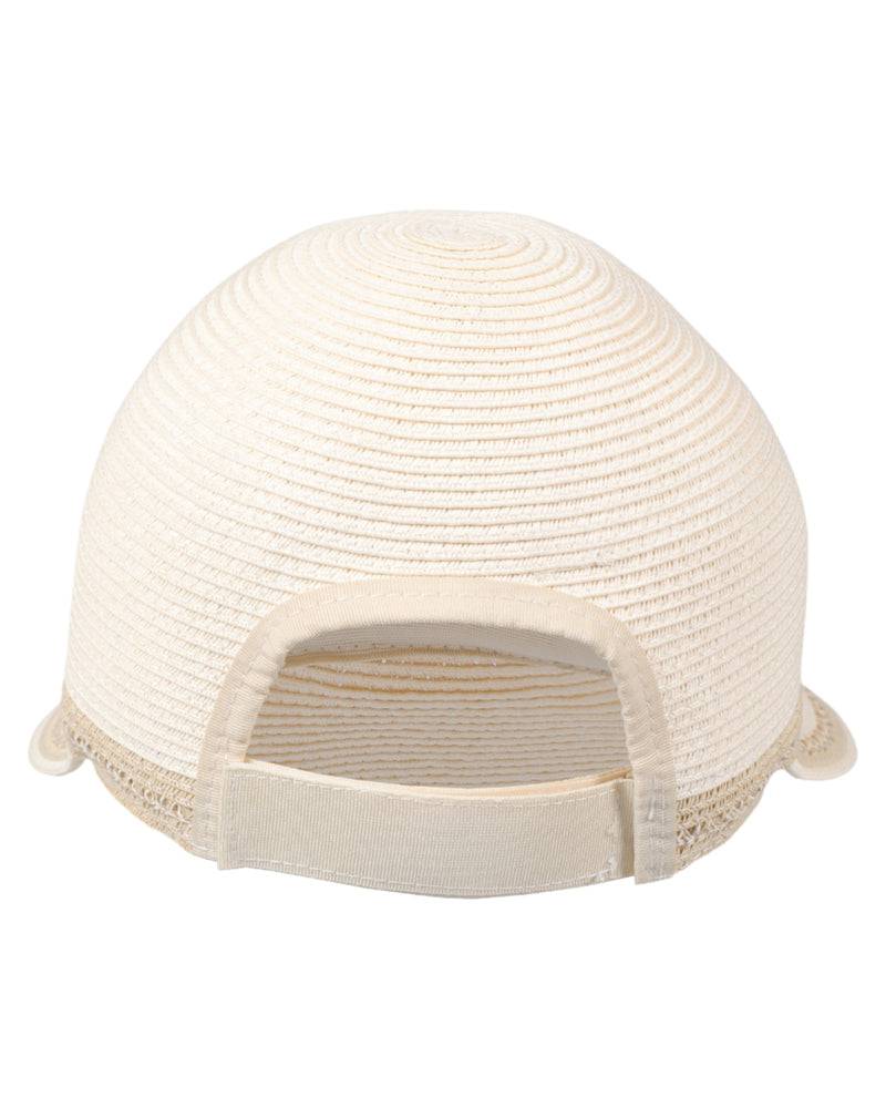Loevenich Baseball Cap aus softer melange Papierborte-Creme-Natur Fabrikverkauf