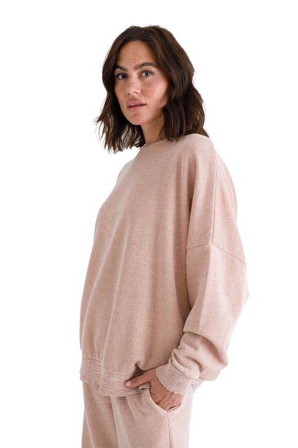 Love Joy Victory Glitter Sweatshirt Moa Outlet