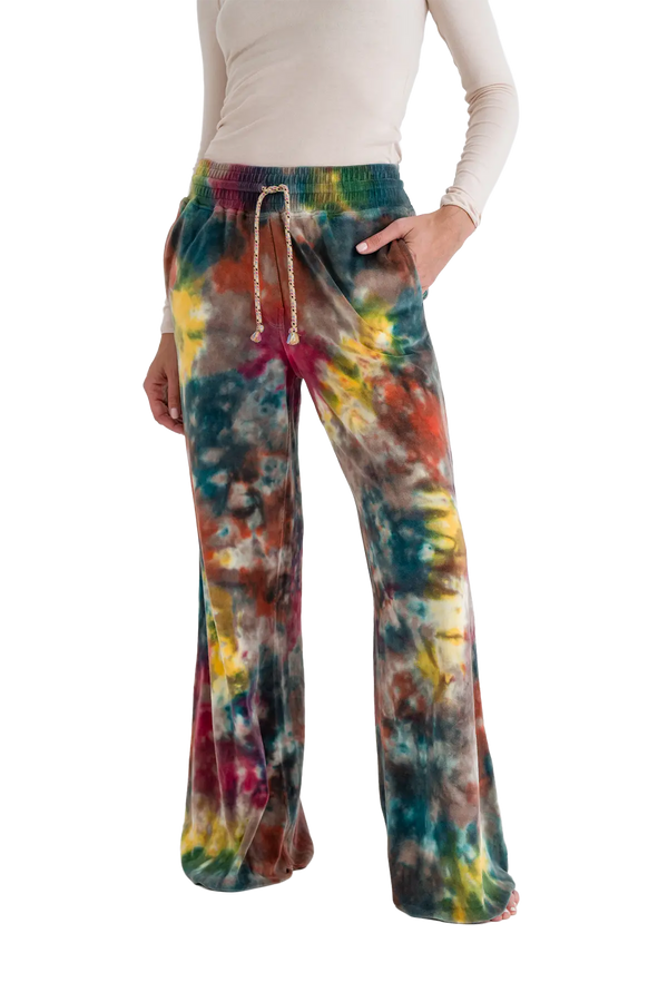 Love Joy Victory Velvet Batik Sweathose Luna Fabrikverkauf