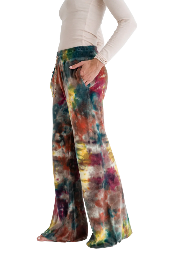 Love Joy Victory Velvet Batik Sweathose Luna Fabrikverkauf