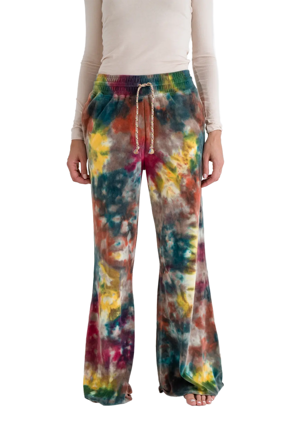 Love Joy Victory Velvet Batik Sweathose Luna Fabrikverkauf