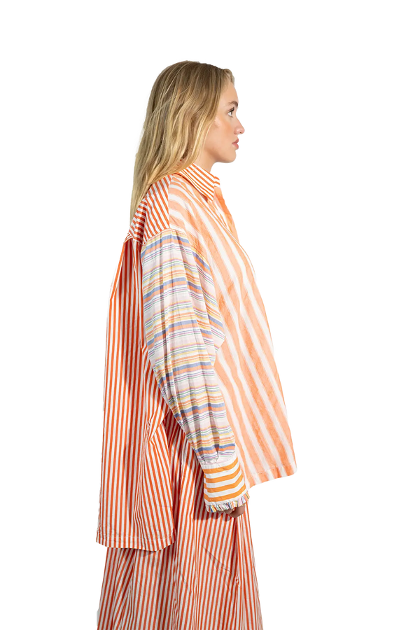 Love Joy Victory RE-BIRTH PATCHWORK BLUSE Strelitza Auslauf