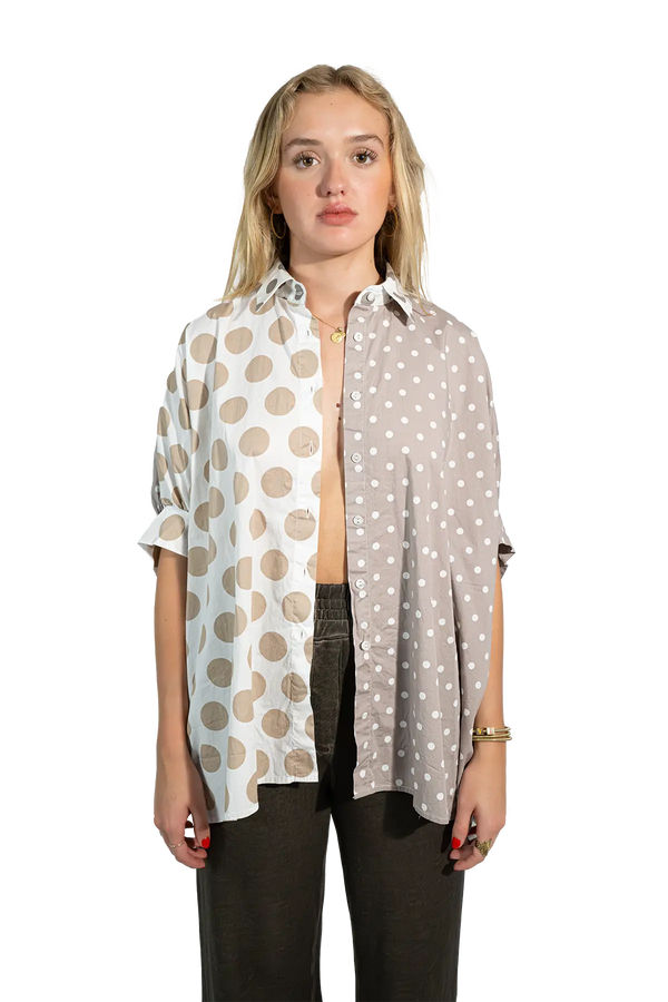 Love Joy Victory RE-BIRTH Bluse Dots Hotsell