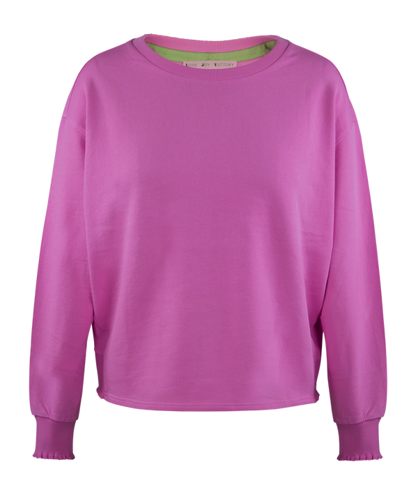 Love Joy Victory SWEATSHIRT ROSE Fabrikverkauf
