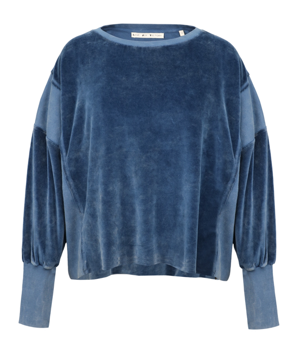 Love Joy Victory Velvet Sweatshirt Maia