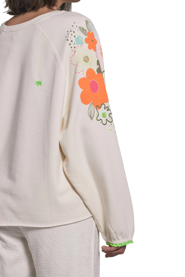Love Joy Victory Sweatshirt mit Stickereien Tulala Meist gekauft