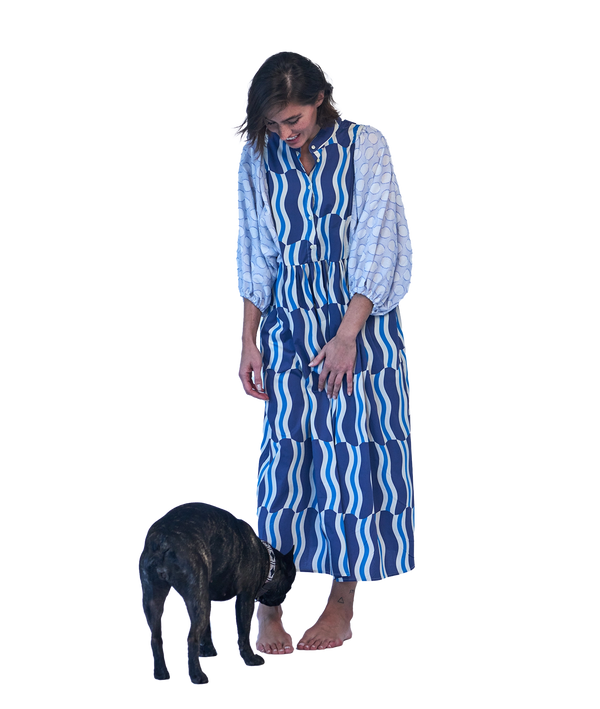 Love Joy Victory PATCHWORK KLEID DELICIAS Günstiger Verkauf
