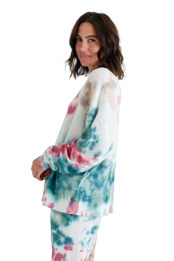Love Joy Victory SWEATSHIRT MOA Tie & Dye Auslauf