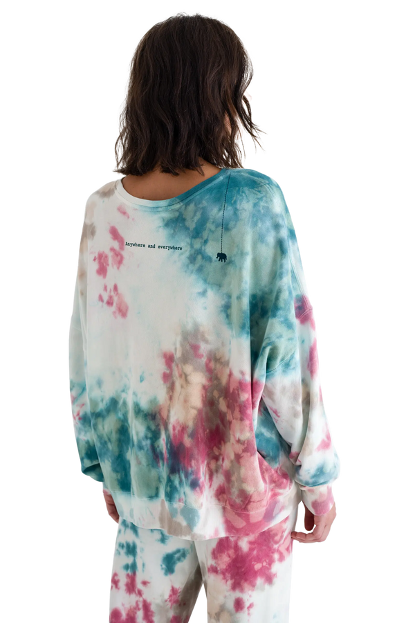 Love Joy Victory SWEATSHIRT MOA Tie & Dye Auslauf