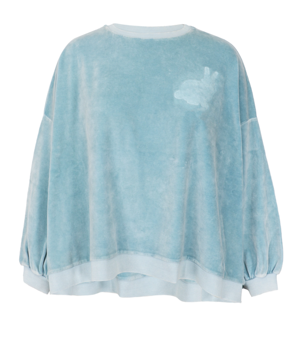 Love Joy Victory Velvet Oversize Sweatshirt Izar Hotsell