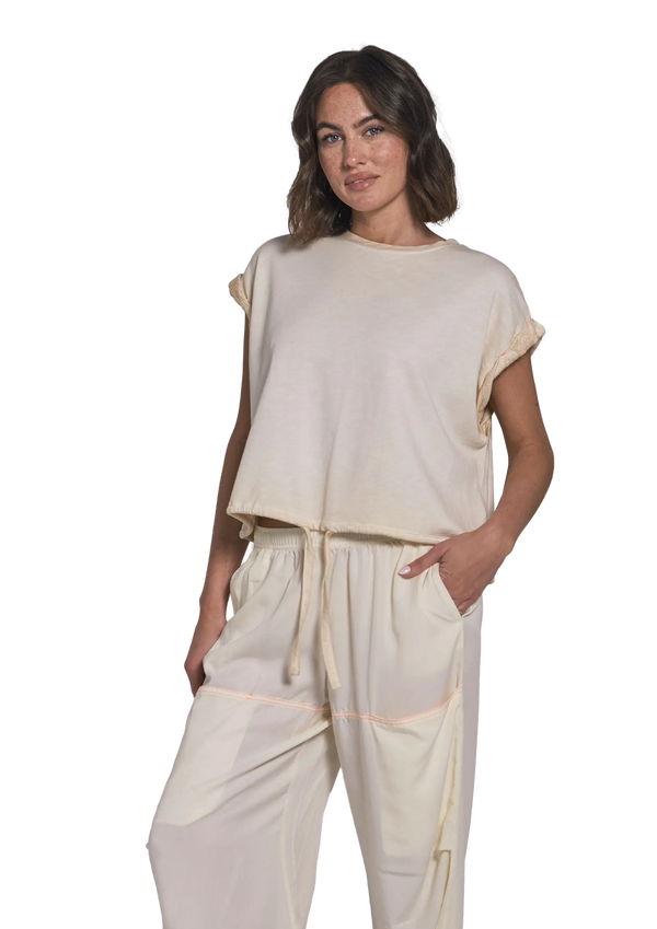 Love Joy Victory Crop T-Shirt Genti Günstiger Verkauf