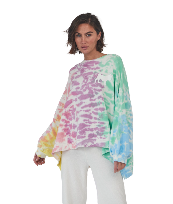 Love Joy Victory SWEATSHIRT Tie & dye IZAR Outlet