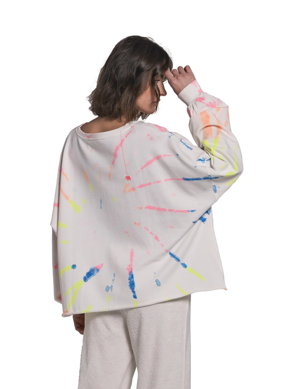 Love Joy Victory Batik Sweatshirt Bira Auslauf