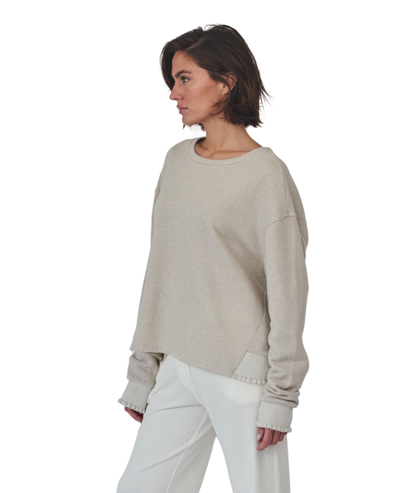 Love Joy Victory Glitter SWEATSHIRT ROSE Hotsell