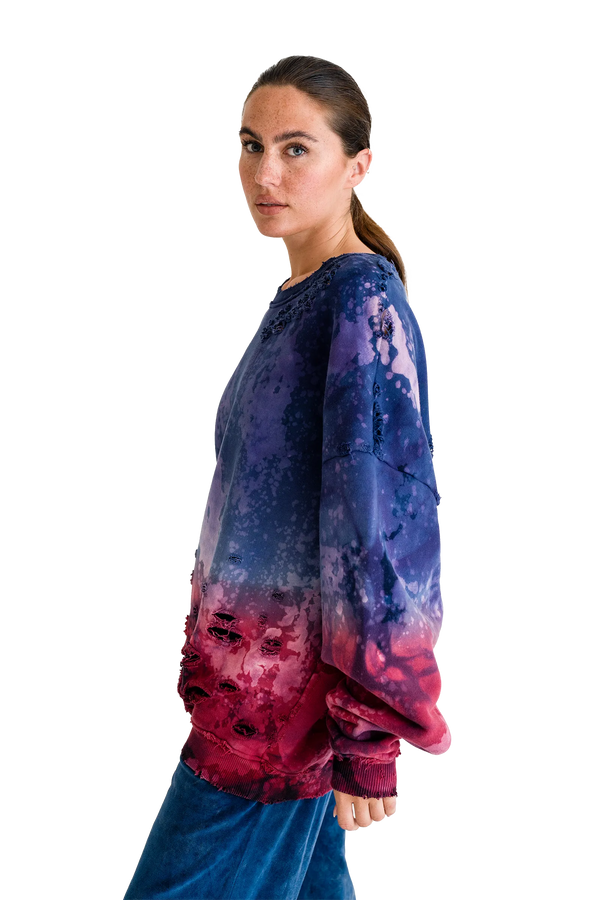 Love Joy Victory Oversize Sweatshirt Rana Verkauf