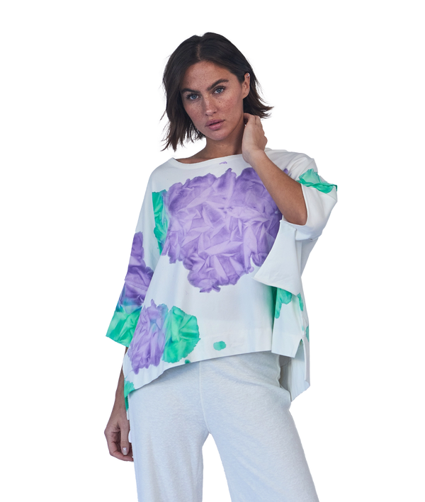 Love Joy Victory T-SHIRT Batik ROSITA Fabrikverkauf