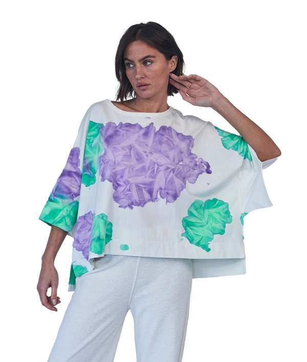 Love Joy Victory T-SHIRT Batik ROSITA Fabrikverkauf