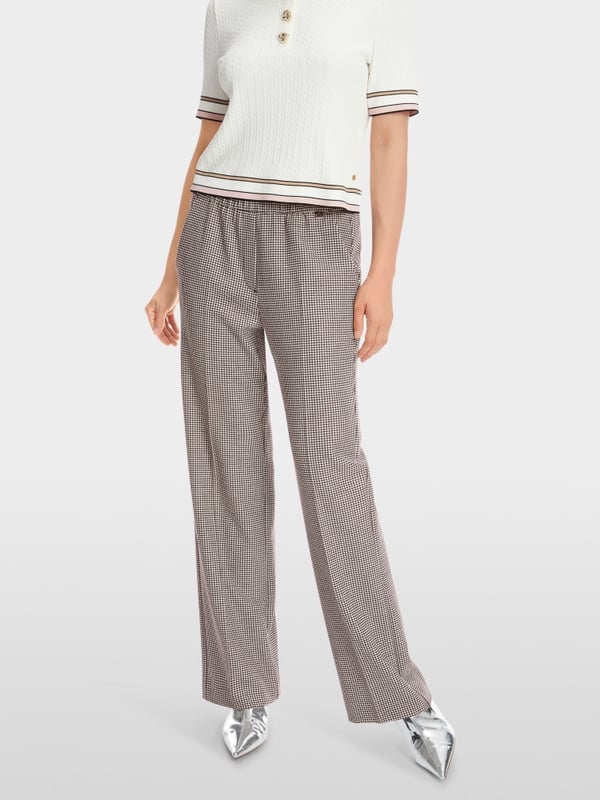 Marc Cain Schlupfhose in Pepita Modell WASHINGTON Outlet