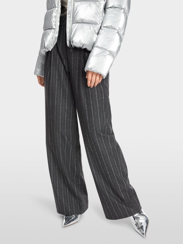 Marc Cain Modell WICHITA Puddle Pants in Streif Verkauf