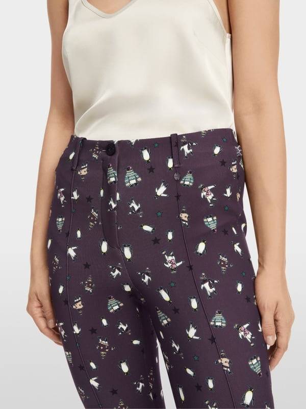 Marc Cain Hose mit Pinguin-Print - Modell SYDNEY Angebote