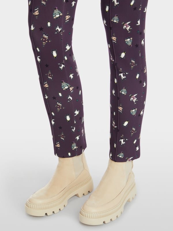 Marc Cain Hose mit Pinguin-Print - Modell SYDNEY Angebote