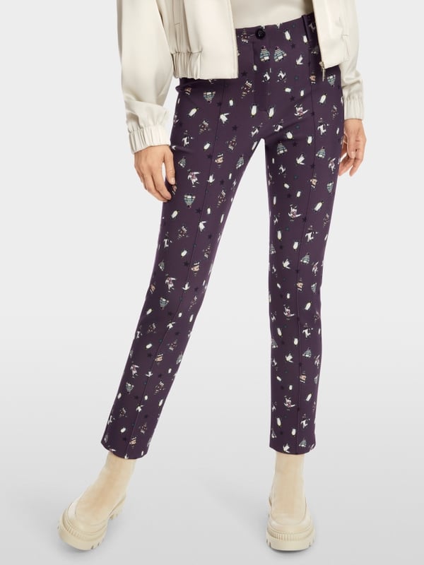 Marc Cain Hose mit Pinguin-Print - Modell SYDNEY Angebote