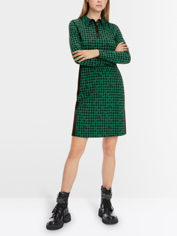 Marc Cain Sportives Hahnentritt-Kleid Hotsell
