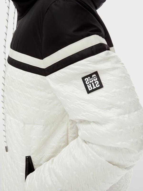 Marc Cain Outdoor-Jacke mit Hahnentritt-Relief Fabrikverkauf