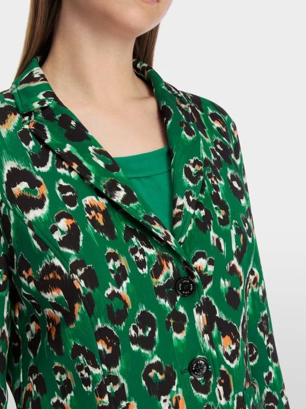 Marc Cain Blazer im Greo-Print auf Scuba-Jersey Angebote