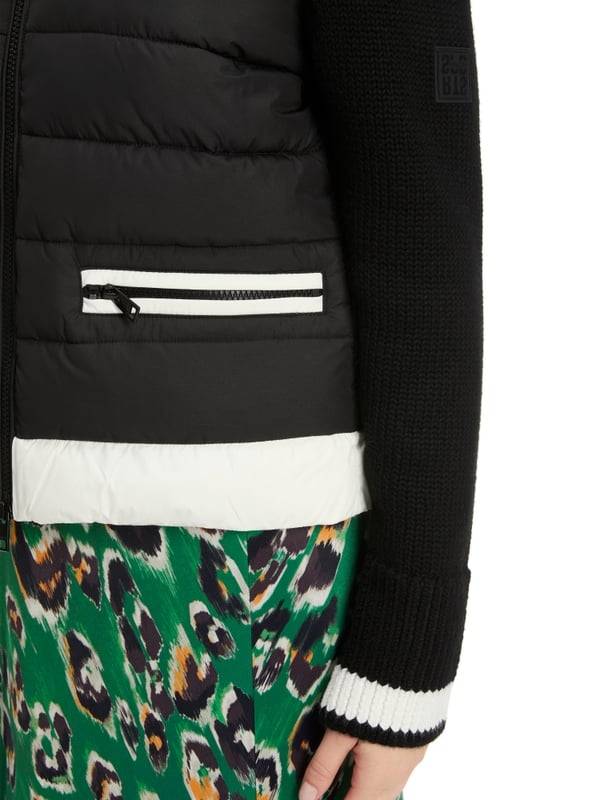 Marc Cain Material-Mix-Jacke "Rethink Together" Online
