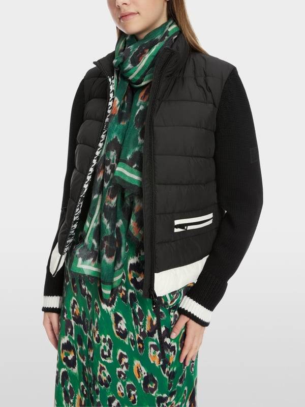 Marc Cain Material-Mix-Jacke "Rethink Together" Online