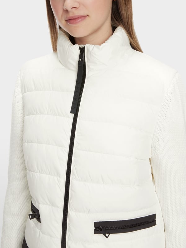 Marc Cain Material-Mix-Jacke "Rethink Together" Auslauf