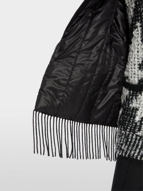 Marc Cain Padded Woll-Cape zum Wenden Schlussverkauf