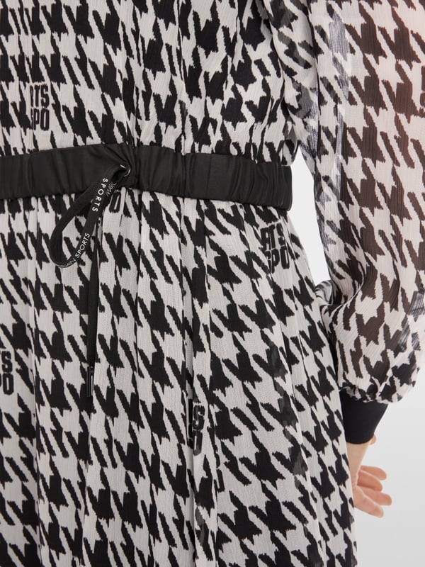 Marc Cain Kleid im Hahnentritt-Dessin Outlet