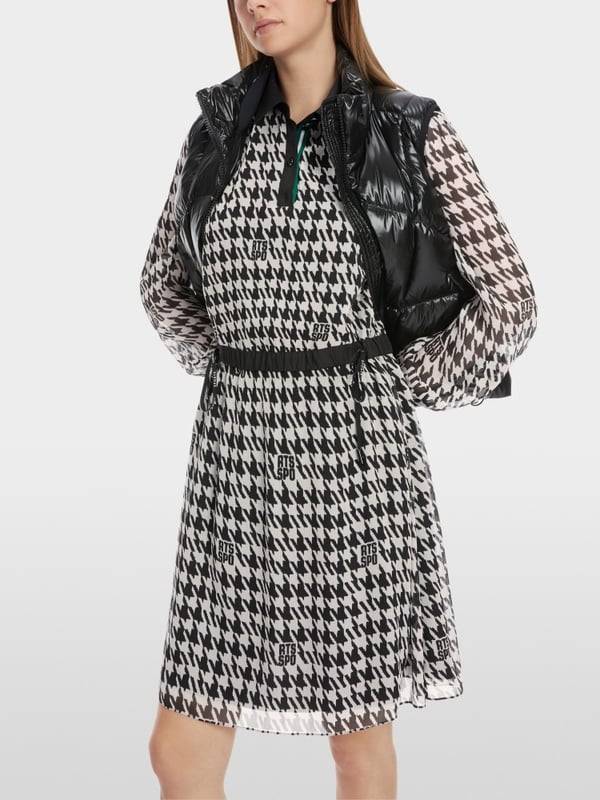 Marc Cain Kleid im Hahnentritt-Dessin Outlet