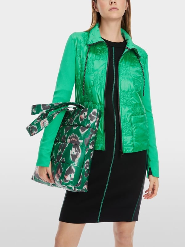 Marc Cain Wattierte Jacke mit gestepptem Oberstoff Hotsell