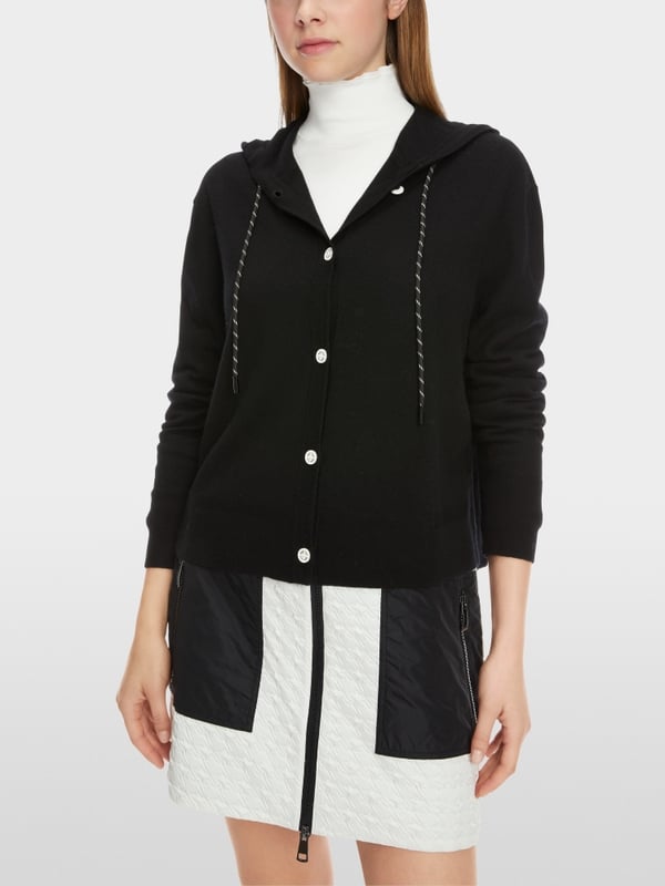 Marc Cain Cardigan-Hoodie "Rethink Together" Auslauf