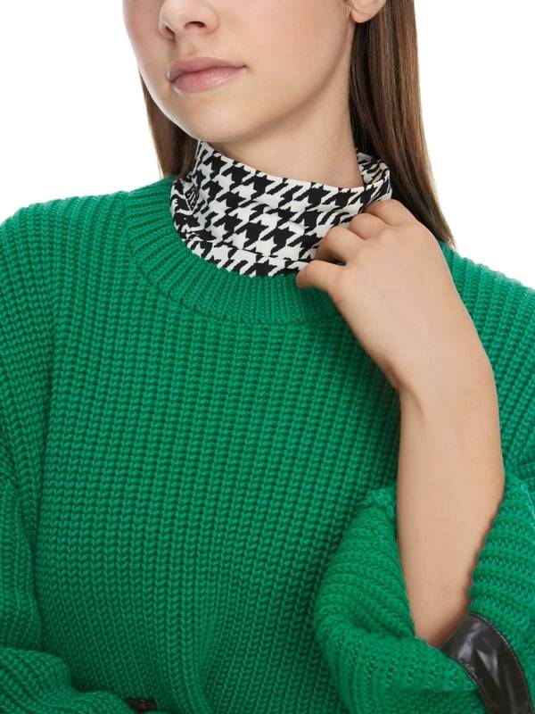 Marc Cain Shiny Patches Sweater Knitted in Germany Angebote