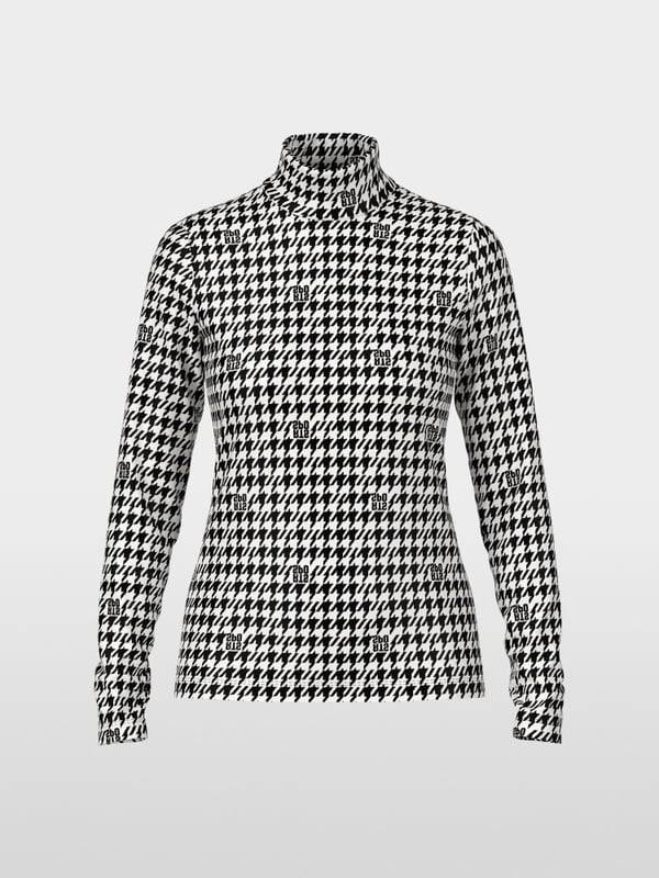 Marc Cain T-Shirt im Chickcheck-Dessin Verkauf