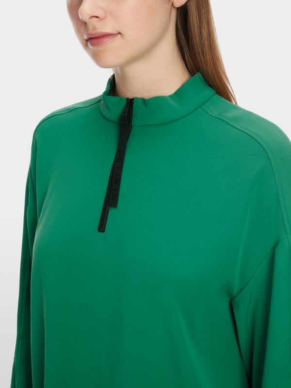 Marc Cain Schlupf-Bluse mit Reißverschluss im Angebot