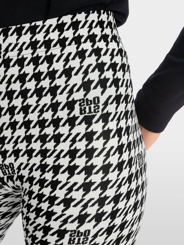 Marc Cain Chickcheck-Leggings aus Techno-Stretch Online