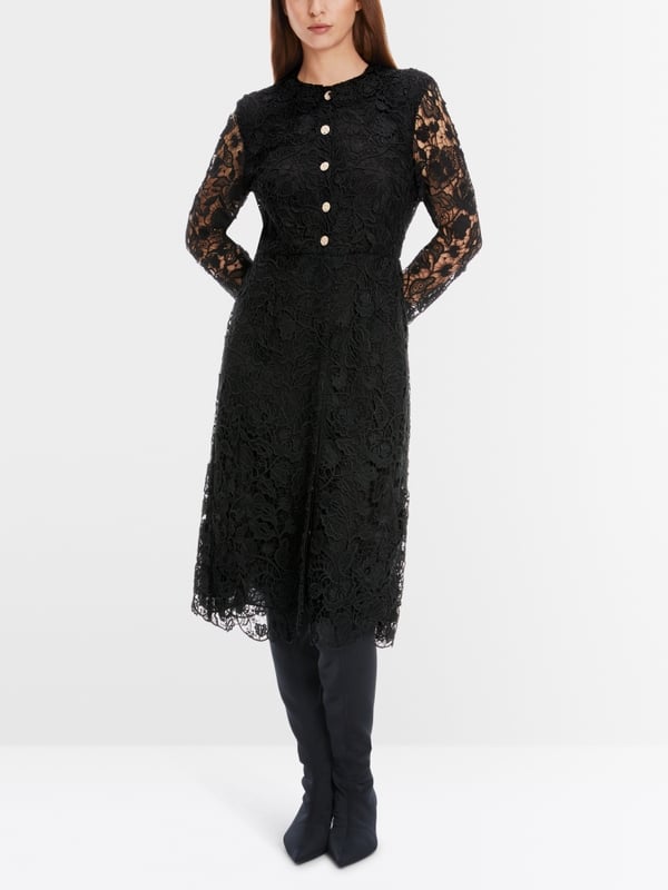 Marc Cain Kleid mit Guipure-Spitze Zeitbegrenzte Promotion