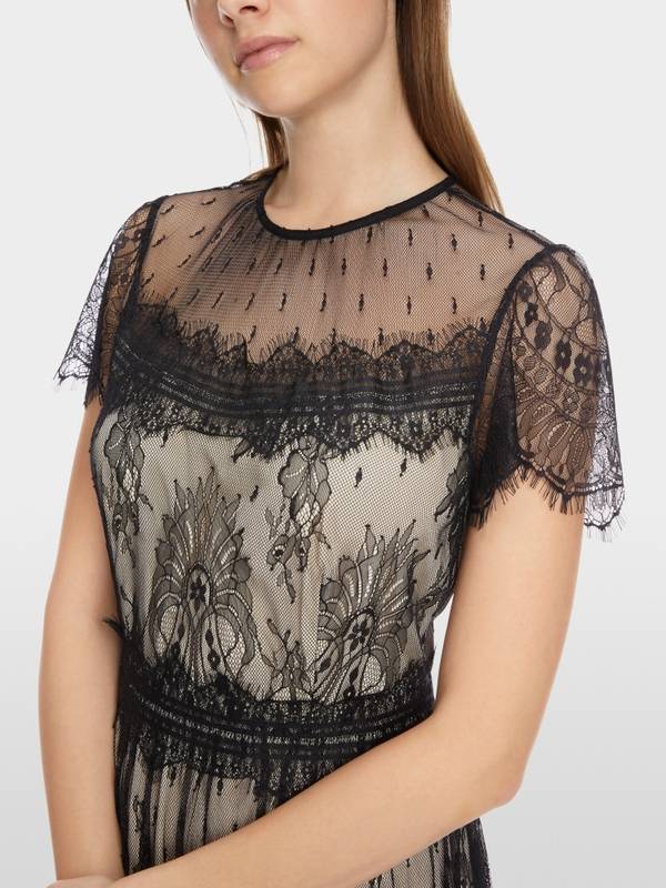 Marc Cain Romantisches Spitzen-Kleid Hotsell
