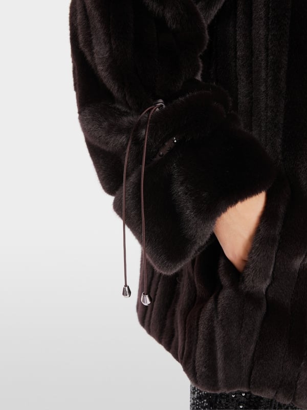 Marc Cain Outdoor-Jacke mit Fun Fur Blitzverkäufe