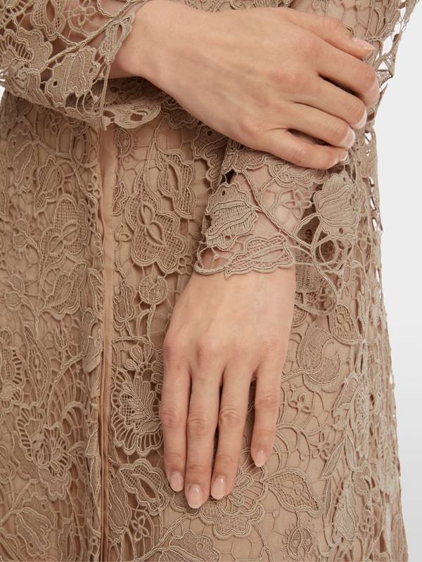 Marc Cain Kleid mit Guipure-Spitze Verkauf